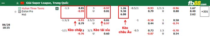 fb88-bảng kèo trận đấu Wuhan Three Towns vs Dalian Pro