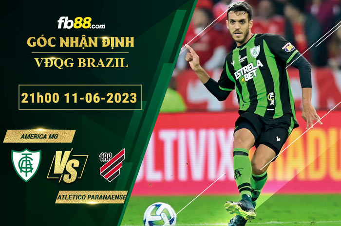 Fb88 soi kèo trận đấu America MG vs Atletico Paranaense