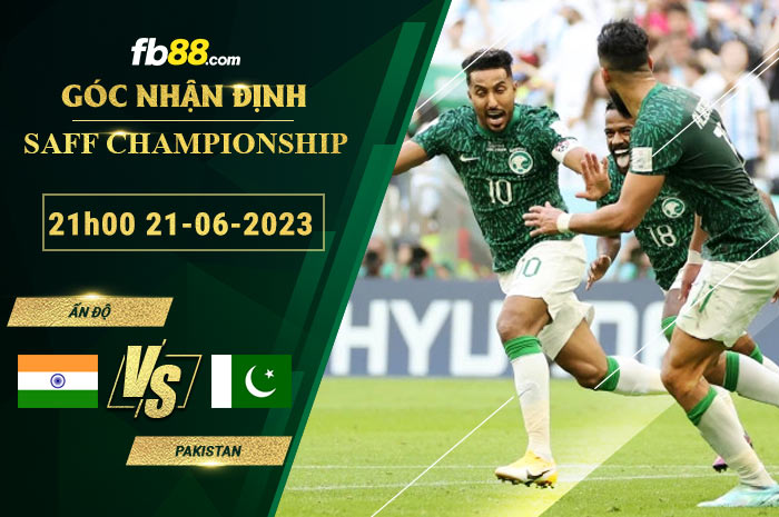 Fb88 soi kèo trận đấu Ấn Độ vs Pakistan