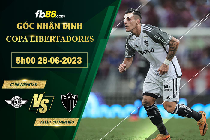 Fb88 soi kèo trận đấu Club Libertad vs Atletico Mineiro