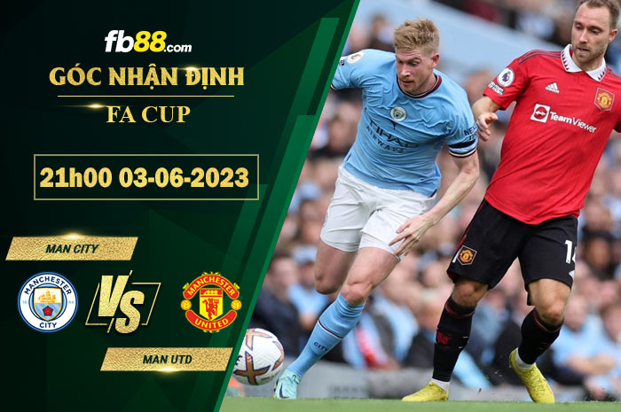 Fb88 soi kèo trận đấu Man City vs Man Utd