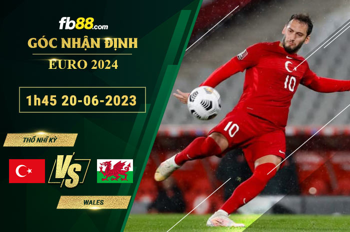 Fb88 soi kèo trận đấu Thổ Nhĩ Kỳ vs Wales