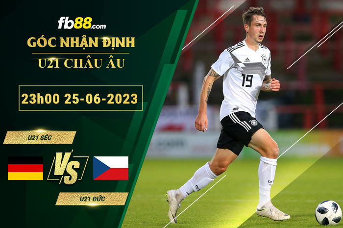 Fb88 soi kèo trận đấu U21 Séc vs U21 Đức