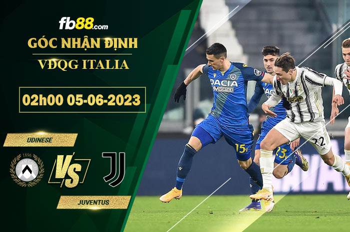 Fb88 soi kèo trận đấu Udinese vs Juventus