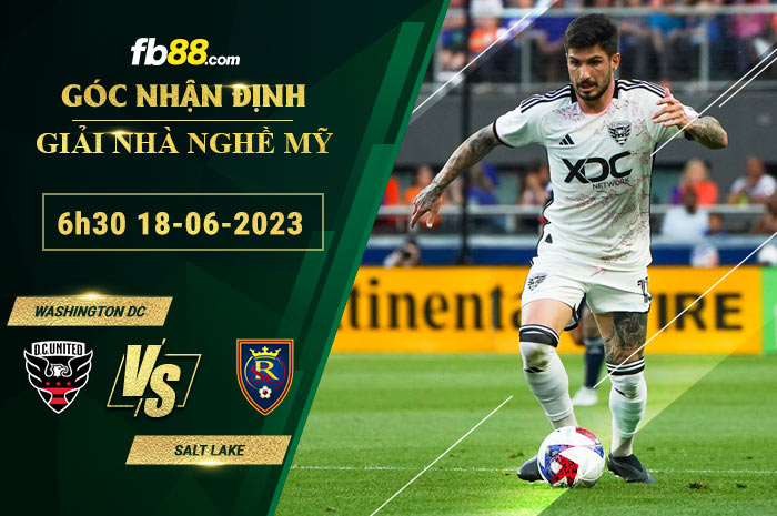 Fb88 soi kèo trận đấu Washington DC vs Salt Lake