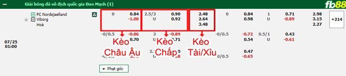 Fb88 bảng kèo trận đấu Nordsjaelland vs Viborg