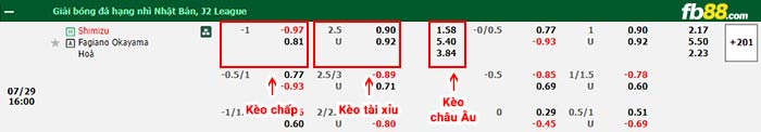 fb88-bảng kèo trận đấu Shimizu S-Pulse vs Fagiano Okayama