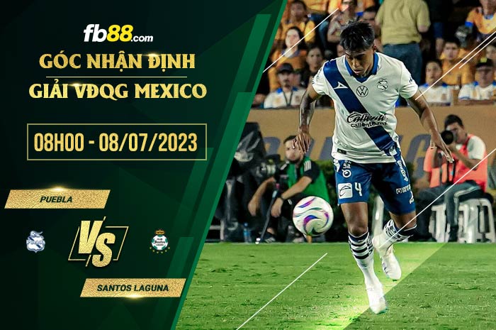 fb88-soi kèo Puebla vs Santos Laguna