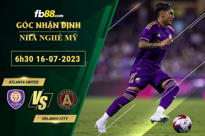 Fb88 soi kèo trận đấu Atlanta United vs Orlando City