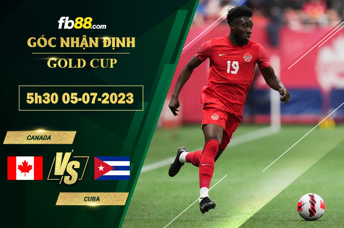 Fb88 soi kèo trận đấu Canada vs Cuba