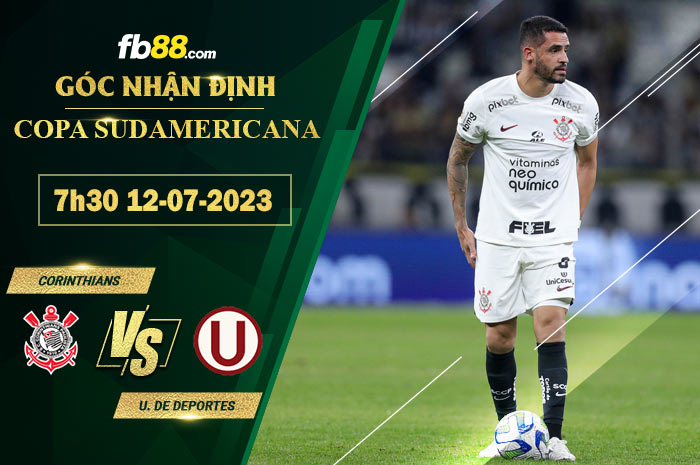 Fb88 soi kèo trận đấu Corinthiansvs de Deportes