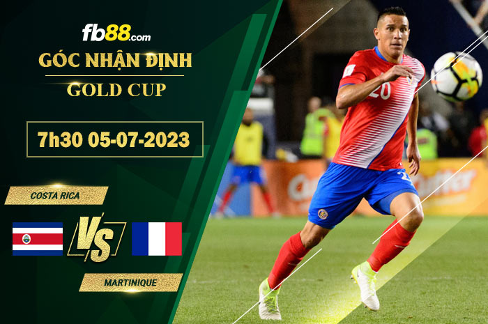 Fb88 soi kèo trận đấu Costa Rica vs Martinique