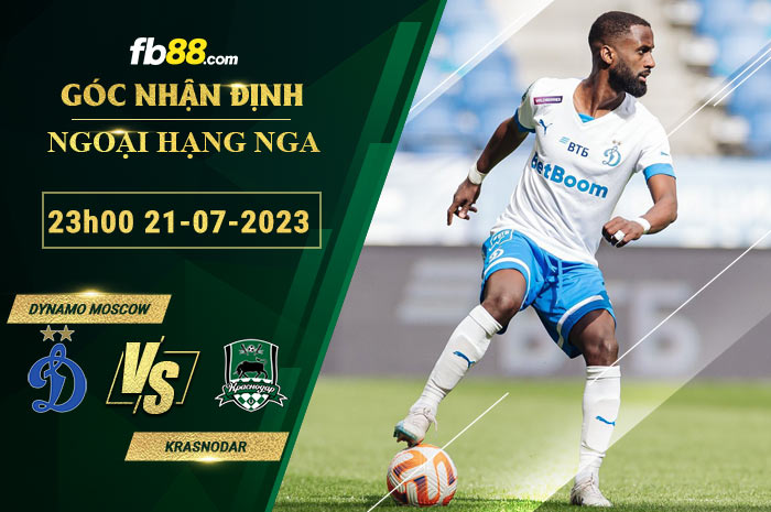 Fb88 soi kèo trận đấu Dynamo Moscow vs Krasnodar