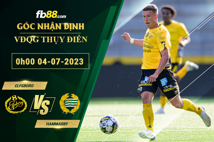 Fb88 soi kèo trận đấu Elfsborg vs Hammarby