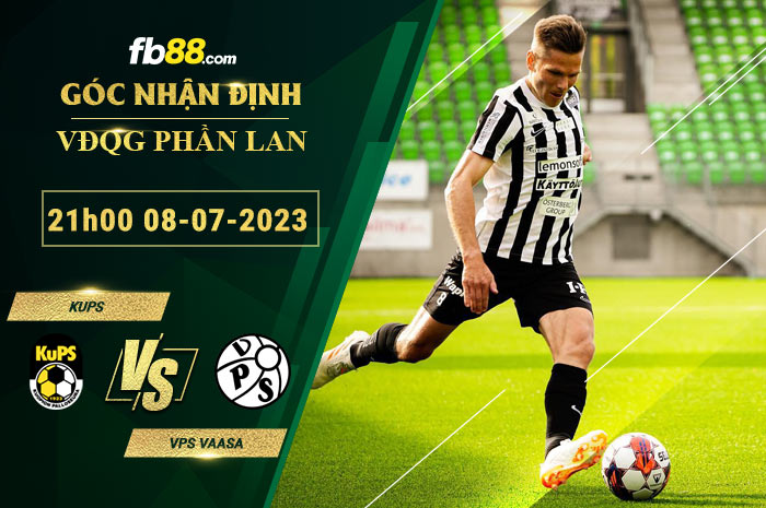 Fb88 bảng kèo trận đấu KuPS vs VPS Vaasa