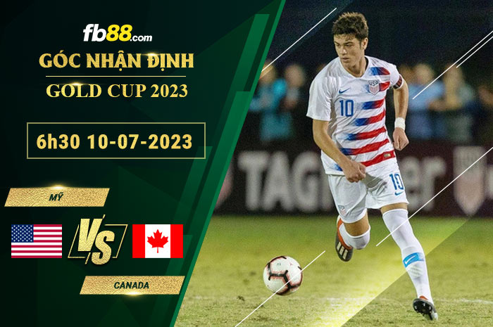 Fb88 soi kèo trận đấu Mỹ vs Canada