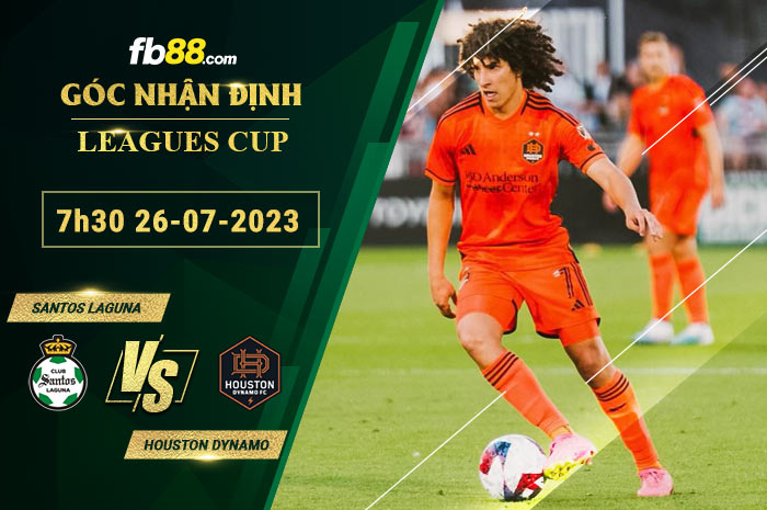 Fb88 soi kèo trận đấu Santos Laguna vs Houston Dynamo