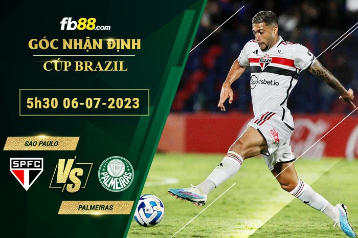 Fb88 soi kèo trận đấu Sao Paulo vs Palmeiras