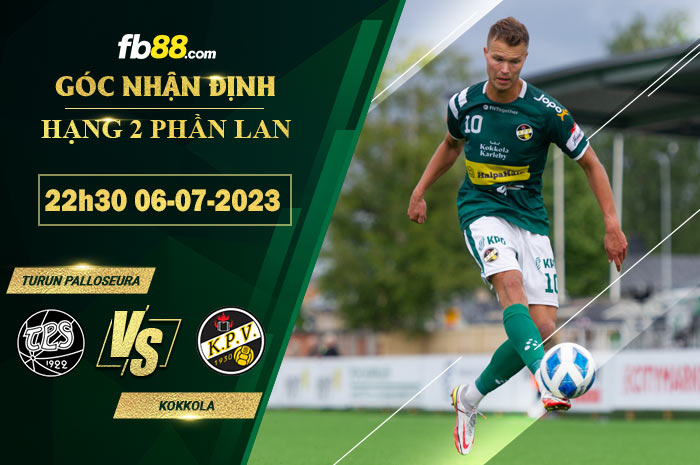 Fb88 soi kèo trận đấu Turun Palloseura vs Kokkola