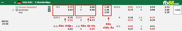 fb88-bảng kèo trận đấu Fortuna Dusseldorf vs Karlsruher