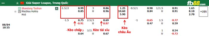 fb88-bảng kèo trận đấu Shandong Taishan vs Meizhou Hakka