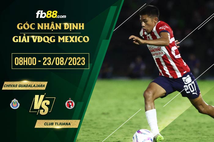 fb88-soi kèo Chivas Guadalajara vs Club Tijuana=