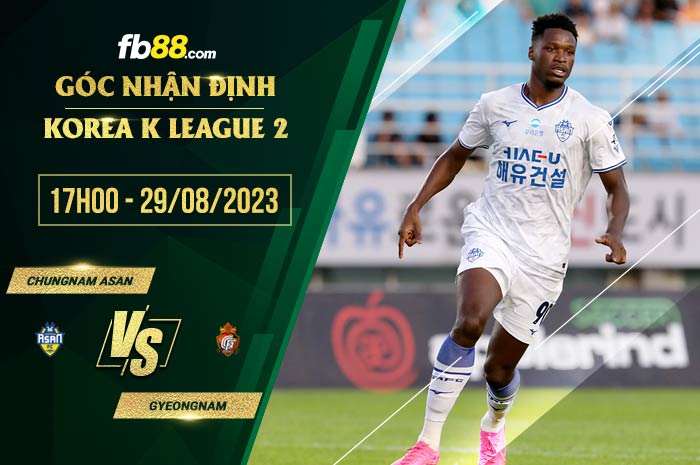 fb88-soi kèo Chungnam Asan vs Gyeongnam