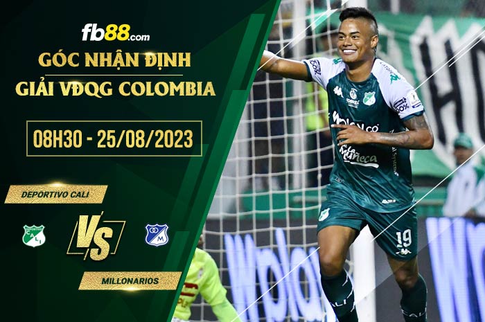 fb88-soi kèo Deportivo Cali vs Millonarios