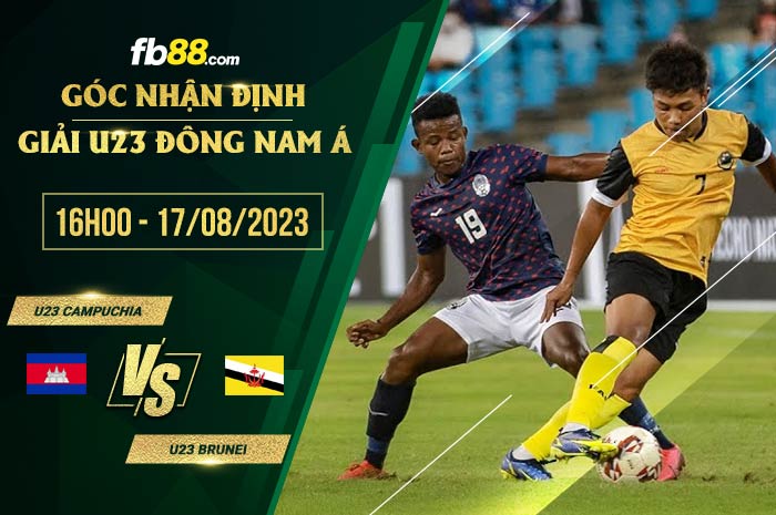 fb88-soi kèo U23 Campuchia vs U23 Brunei