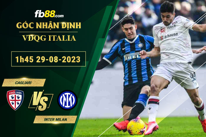 Fb88 soi kèo trận đấu Cagliari vs Inter Milan