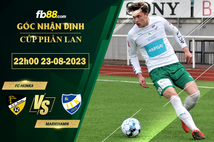 Fb88 soi kèo trận đấu FC Honka vs Mariehamn