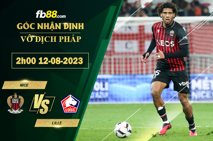 Fb88 soi kèo trận đấu Nice vs Lille