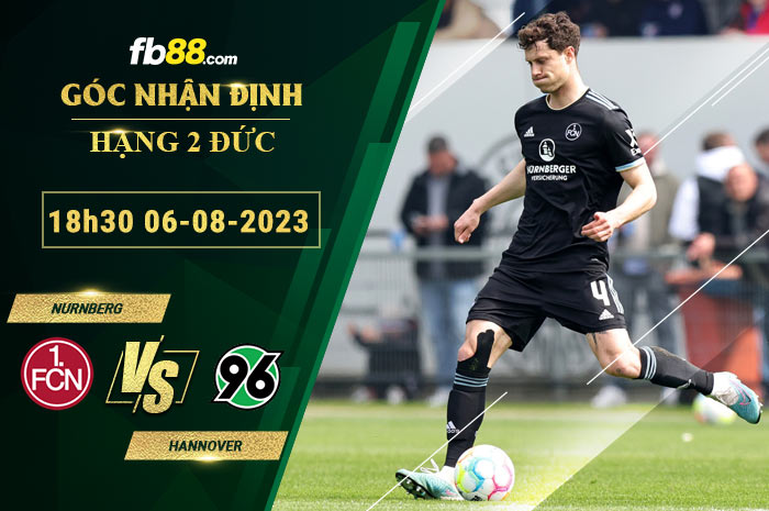 Fb88 soi kèo trận đấu Nurnberg vs Hannover