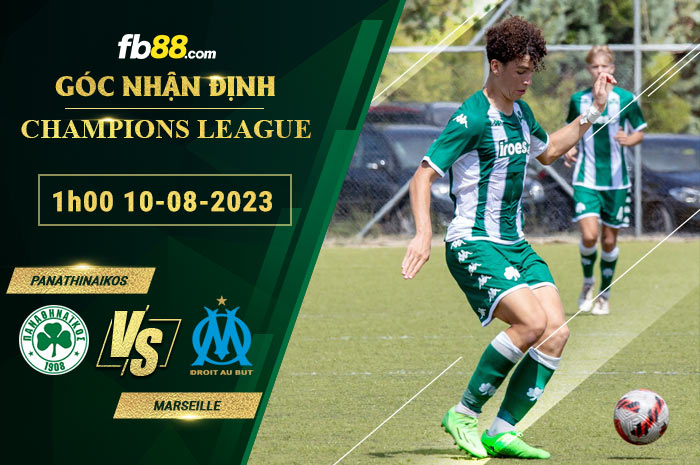 Fb88 soi kèo trận đấu Panathinaikos vs Marseille