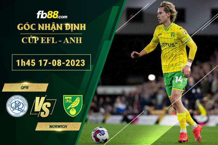 Fb88 soi kèo trận đấu QPR vs Norwich