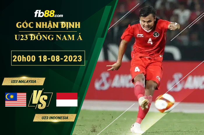 Fb88 soi kèo trận đấu U23 Malaysia vs U23 Indonesia