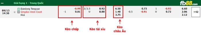 fb88-bảng kèo trận đấu Dandong Tengyue vs Qingdao West Coast