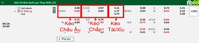 Fb88 bảng kèo trận đấu Halmstads vs Elfsborg