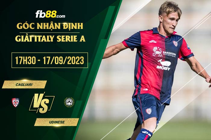 fb88-soi kèo Cagliari vs Udinese