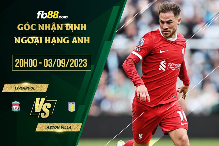 fb88-soi kèo Liverpool vs Aston Villa