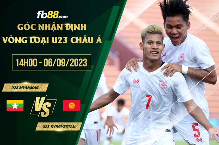 fb88-soi kèo U23 Myanmar vs U23 Kyrgyzstan