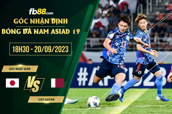 fb88-soi kèo U23 Nhat Ban vs U23 Qatar