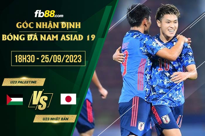 fb88-soi kèo U23 Palestine vs U23 Nhật Bản