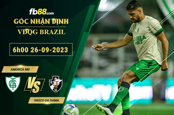 Fb88 soi kèo trận đấu America MG vs Vasco da Gama