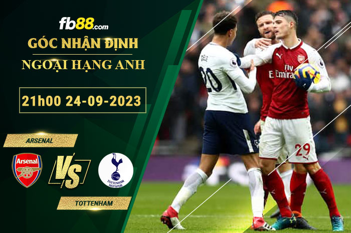 Fb88 soi kèo trận đấu Arsenal vs Tottenham