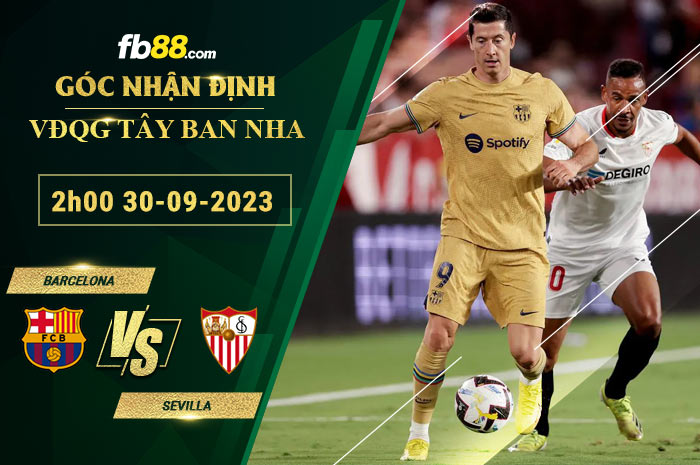 Fb88 soi kèo trận đấu Barcelona vs Sevilla