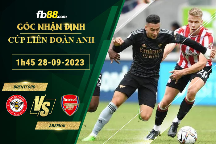 Fb88 soi kèo trận đấu Brentford vs Arsenal