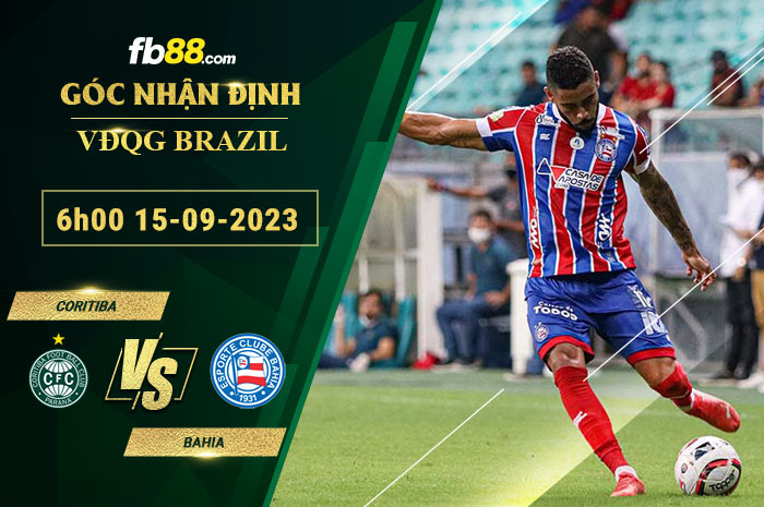 Fb88 soi kèo trận đấu Coritiba vs Bahia