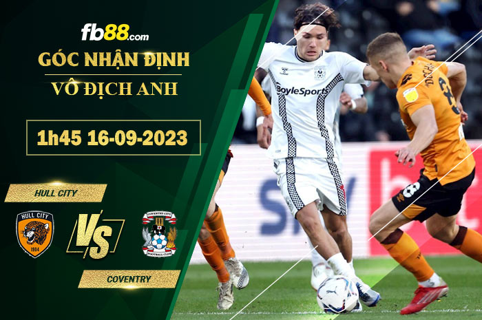 Fb88 soi kèo trận đấu Hull City vs Coventry