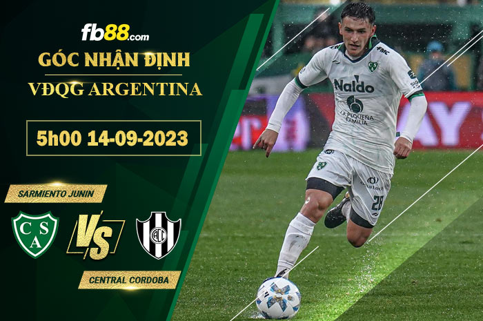 Fb88 soi kèo trận đấu Sarmiento Junin vs Central Cordoba